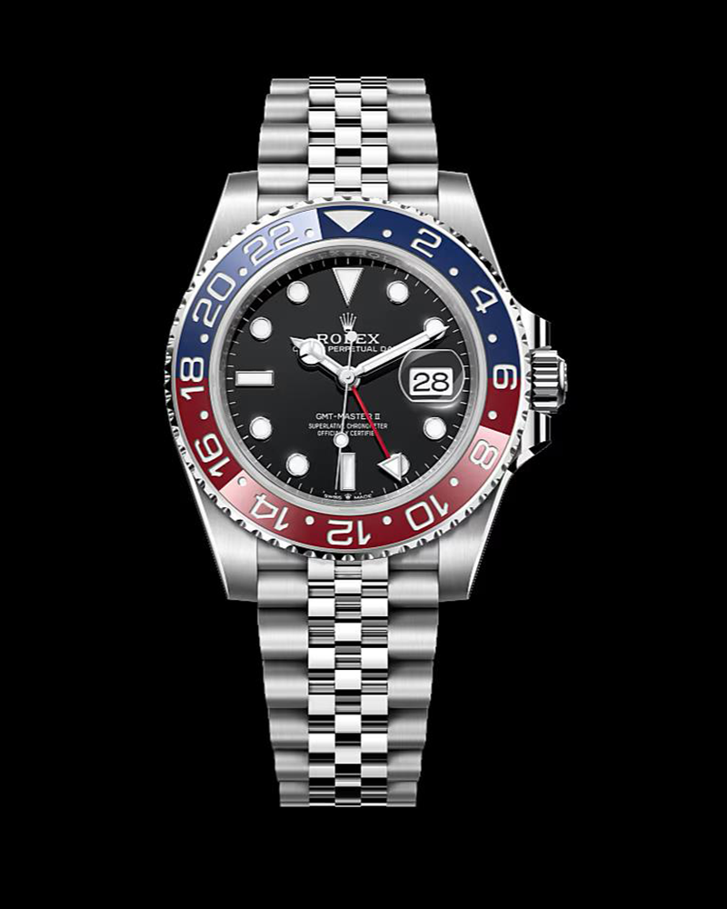 ROLEX GMT-Master II Oystersteel (Black)