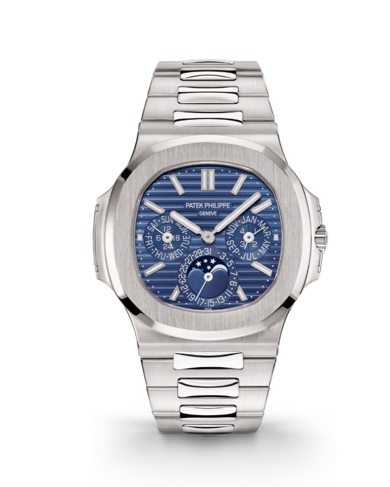 PATEK PHILIPPE 5740/1G-001 Nautilus White Gold (Blue Sunburst)